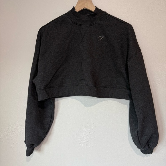 Gymshark Dark Gray Crewneck Sweater - Picture 2 of 5